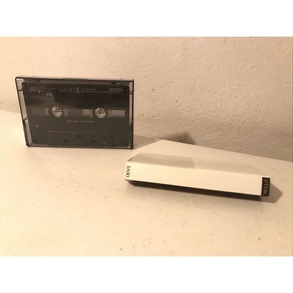 Lot of 2 TDK SA 90 Blank Audio Cassette Tapes 90min High Bias Type II New Sealed - Picture 9 of 11